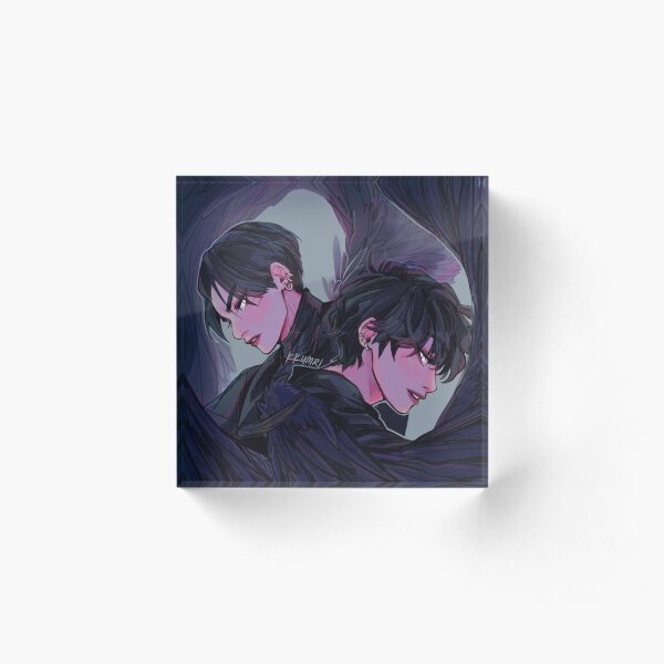 taekook black swan Acrylic Block