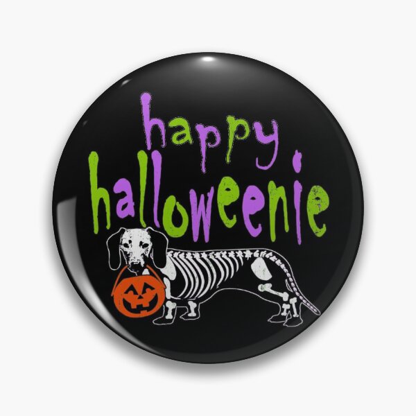 Item preview, Halloween Lover Happy Halloweenie Dachshund designed and sold by RiffXS.