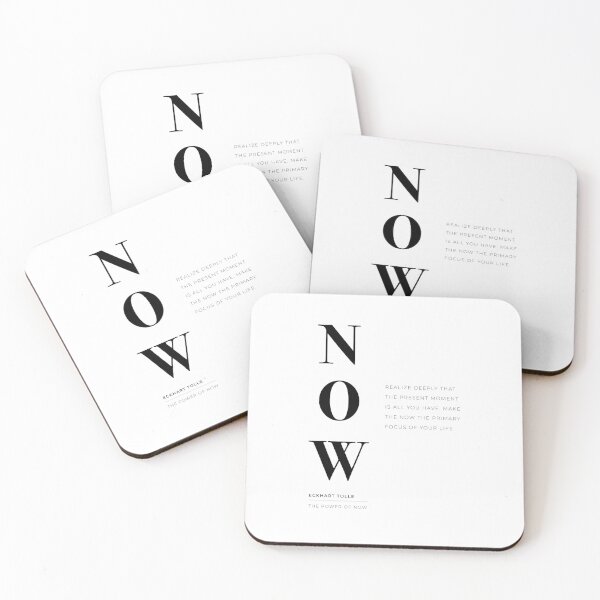 Item preview, Now, The Power of Now by Eckhart Tolle Book quote designed and sold by The Art of the  Pause.
