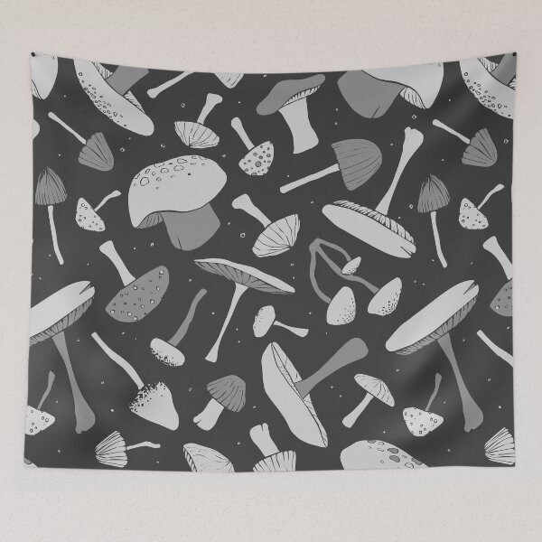 Item preview, Woodsy - Grey designed and sold by ArtbeatIllustra.