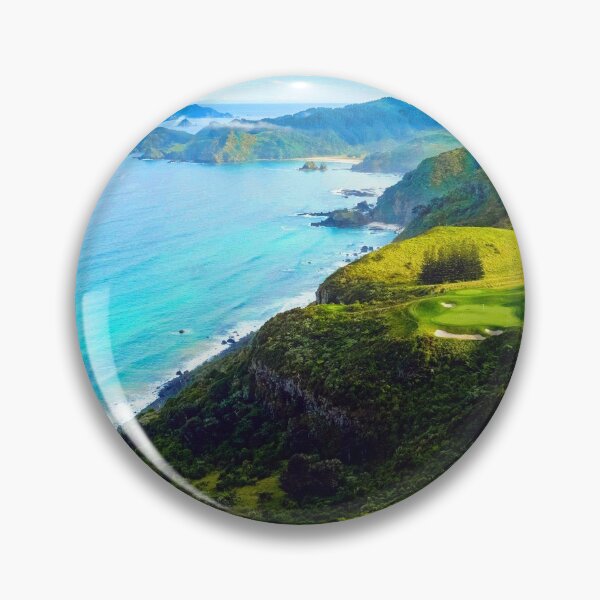 Item preview, 7th Hole at Kauri Cliffs, NZ designed and sold by Terry Huey.