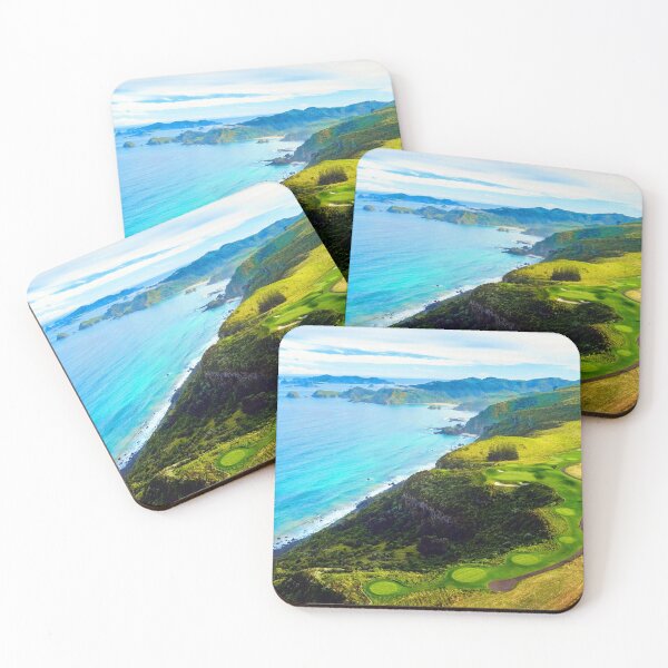 Item preview, 7th Hole at Kauri Cliffs, NZ designed and sold by Terry Huey.