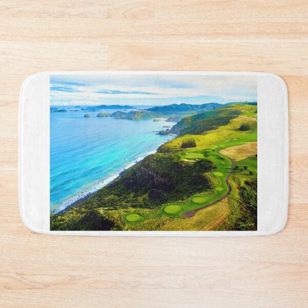 Item preview, 7th Hole at Kauri Cliffs, NZ designed and sold by Terry Huey.