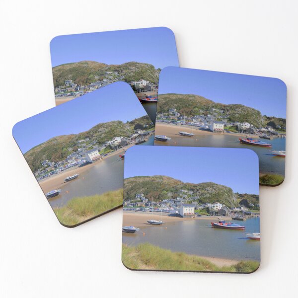 Item preview, Barmouth Wales Boats in Harbour Beautiful Coast Town Snowdonia designed and sold by acceleratorhams.