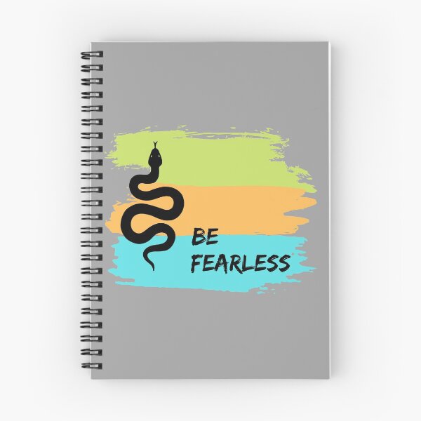 Item preview, Python lover B'day present | Be Fearless quote reptile keeper gift  designed and sold by OleeVO.