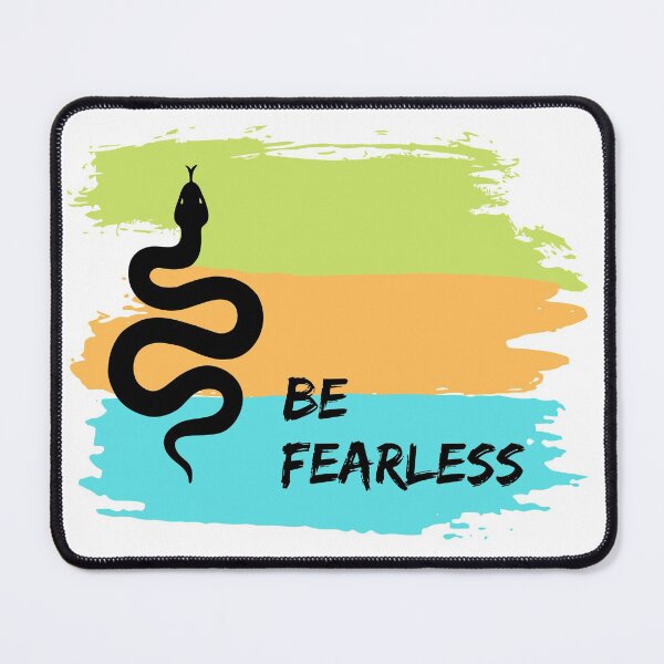 Item preview, Python lover B'day present | Be Fearless quote reptile keeper gift  designed and sold by OleeVO.