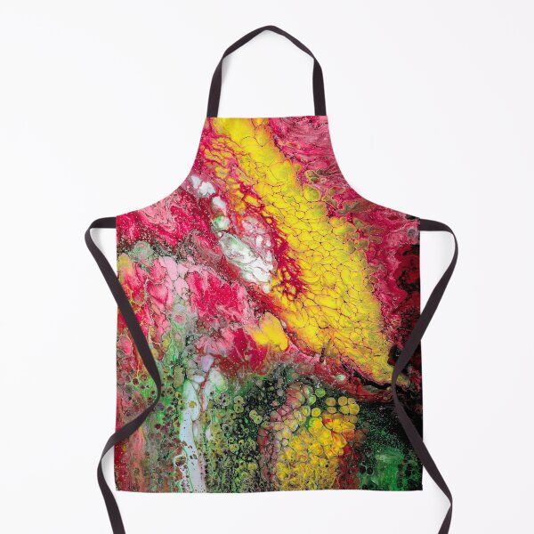 Item preview, Fiery Flowing - Acrylic Pour designed and sold by HandmadeHill.