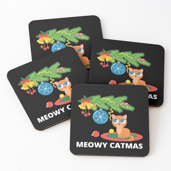 Item preview, Meowy Catmas Christmas Cat designed and sold by PRB1989.