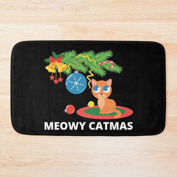 Item preview, Meowy Catmas Christmas Cat designed and sold by PRB1989.