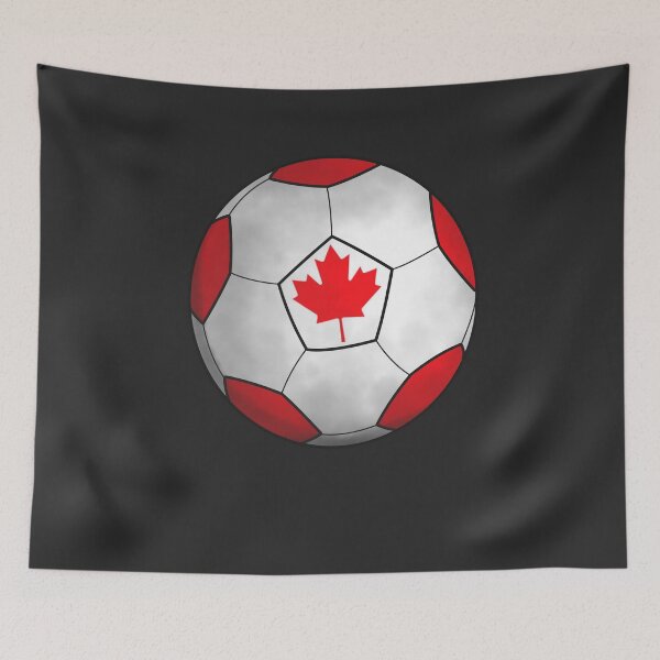 Item preview, canada flag football designed and sold by ZiphGames.