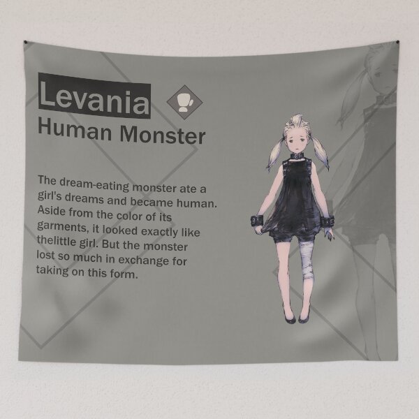 Item preview, Levania - Human Monster (Nier Reincarnation) designed and sold by VelvetZone.