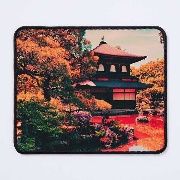 Item preview, Ginkakuji Kyoto Japan Neon Vaporwave Aesthetic designed and sold by ShirtVibes.