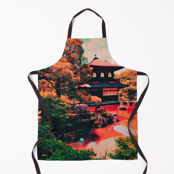Item preview, Ginkakuji Kyoto Japan Neon Vaporwave Aesthetic designed and sold by ShirtVibes.