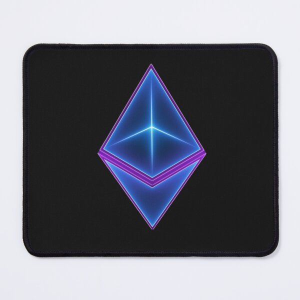 Item preview, Neon Ethereum Crypto T-Shirt designed and sold by Funny-Tees4U.