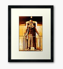 Anarchist:No King - On the Train Framed Print
