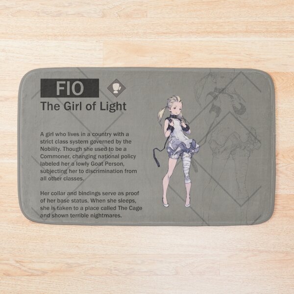 Item preview, Fio - The Girl of Light (Nier Reincarnation) designed and sold by VelvetZone.