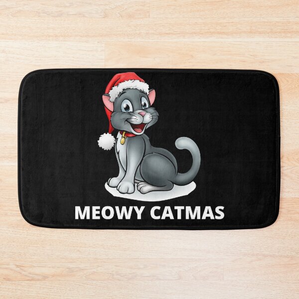 Item preview, Meowy Catmas Christmas Cat designed and sold by PRB1989.