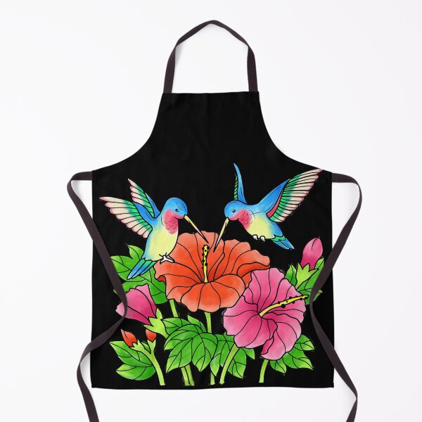 Item preview, Hummingbirds Exotic Flowers Tropical Summer Design designed and sold by samshirts.