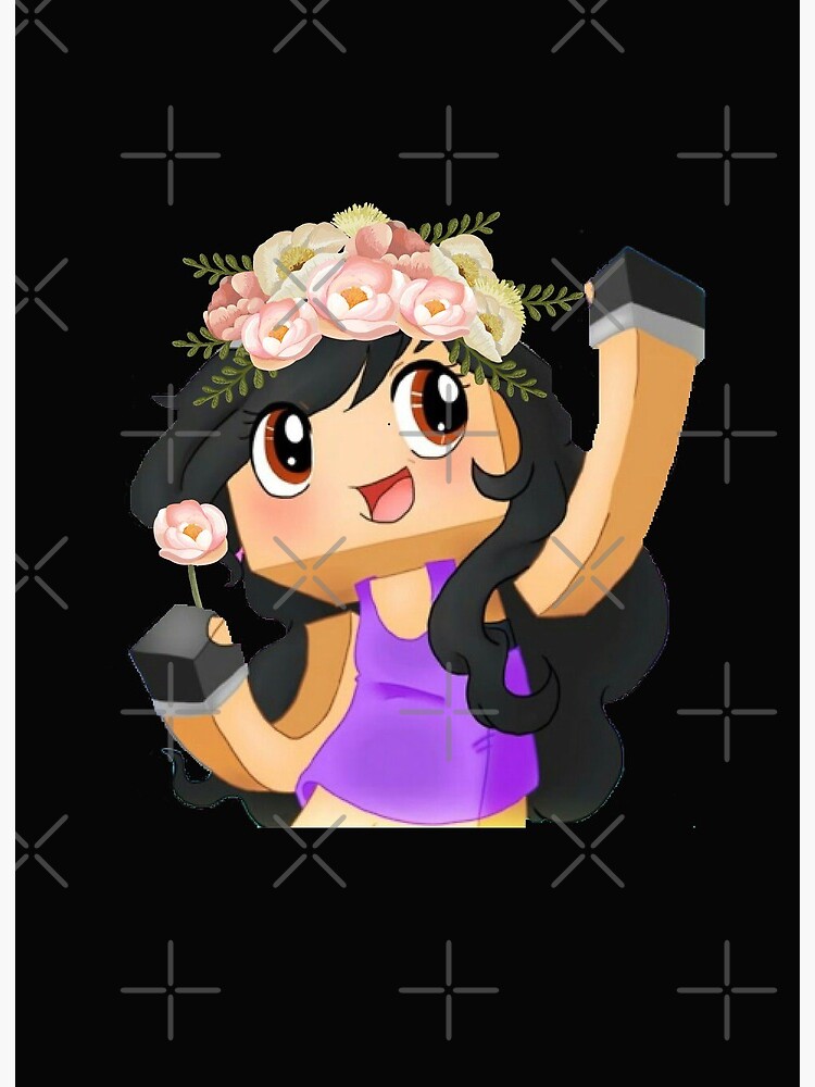 Aphmau Friends Minecraft Skins Sticker Pack Mystreet Poster for