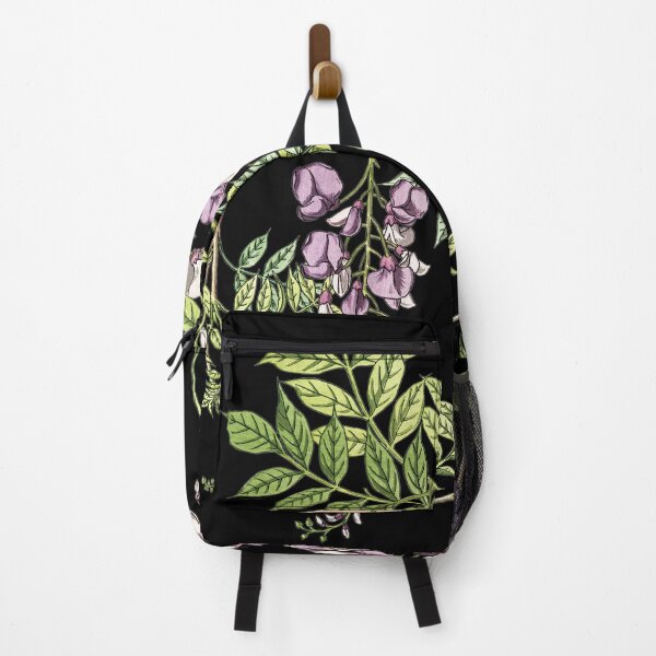 Item preview, Beautiful Purple Lilac Wisteria Plant Vintage Illustration designed and sold by TrulyEpoque.