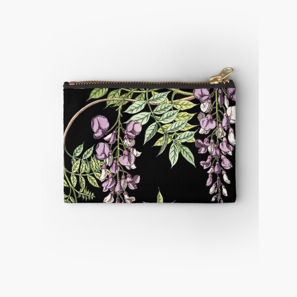 Item preview, Beautiful Purple Lilac Wisteria Plant Vintage Illustration designed and sold by TrulyEpoque.