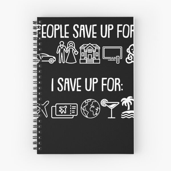 Item preview, People Save up for Funny Traveler World Trip Sabbatical   designed and sold by Rzelemenz.