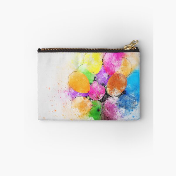 Item preview, Watercolor colorful balloons art designed and sold by NoahDea.