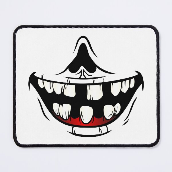 Item preview, Evil clown / Creepy clown or horror clown, clown horror smiley face. Clown mouth for hallowen. illustration designed and sold by Marcin Adrian.