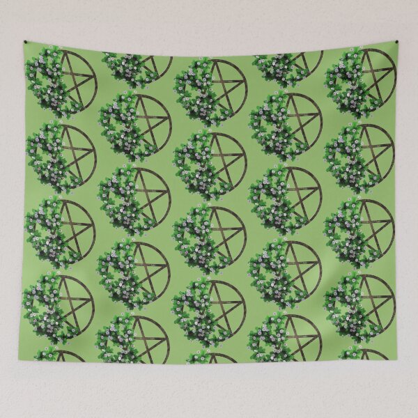 Artikelvorschau,  Blumen- und Pentacle-Kollektion in limitierter Auflage - Design Eight entworfen und verkauft von briarmoon.