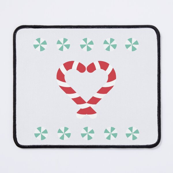 Item preview, Candy Cane Heart Pattern designed and sold by B. P..