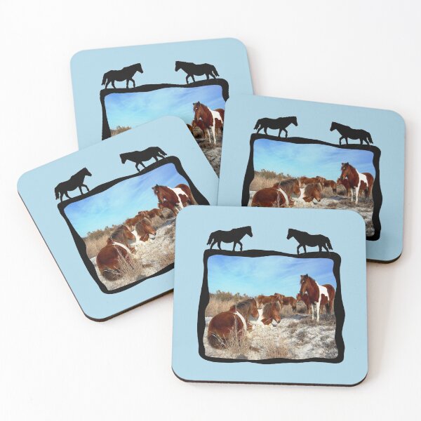 Item preview, Wild horses, wildlife, gifts, Assateague Island designed and sold by Sandra O'Toole.