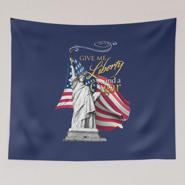 Item preview, Give Me Liberty and a Cigar designed and sold by bjcoving.