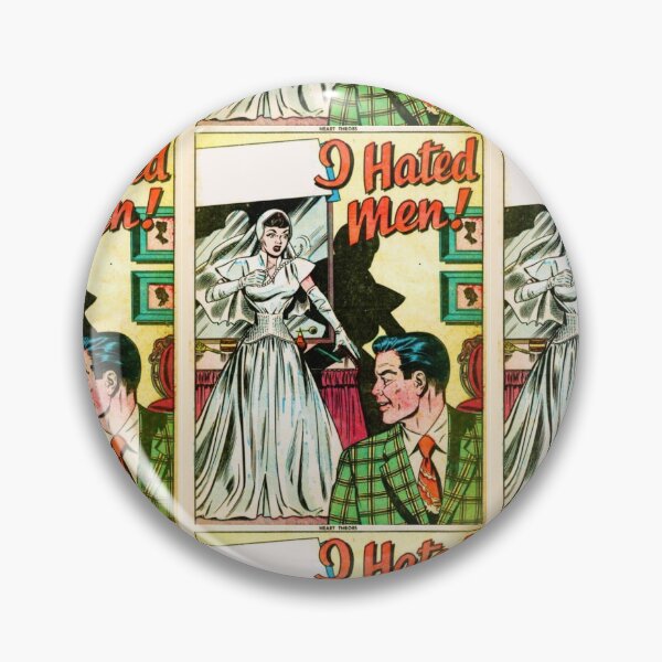 Item preview, Heart Throbs I Hated Men Comic Book Cover Vintage Romance Vintage Comics Comicbook designed and sold by Imakeyouhappy.