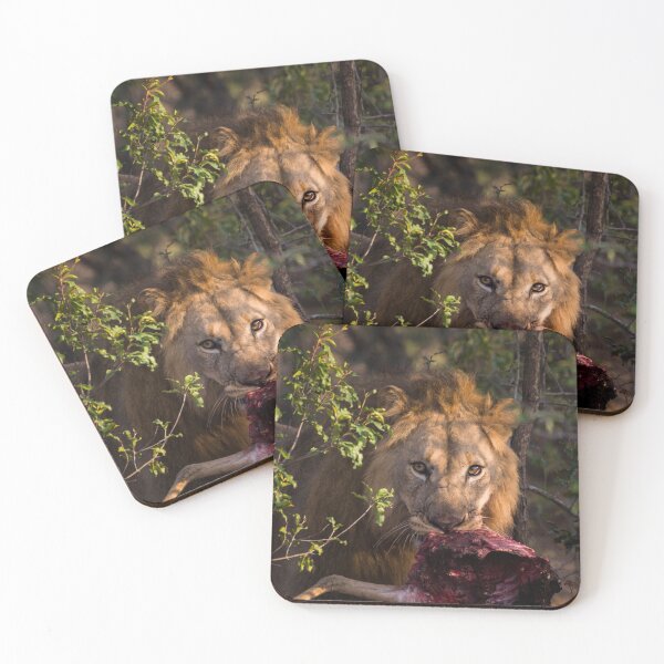 Item preview, Lion with Leg of Dentist designed and sold by Carolyn Eaton.