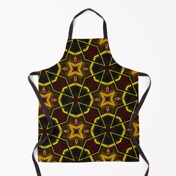 Item preview, Black, yellow and brown geometric abstract by Code03. Cool designs by Code03. designed and sold by Code03.