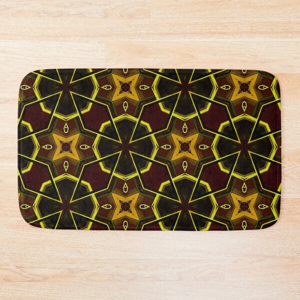 Item preview, Black, yellow and brown geometric abstract by Code03. Cool designs by Code03. designed and sold by Code03.