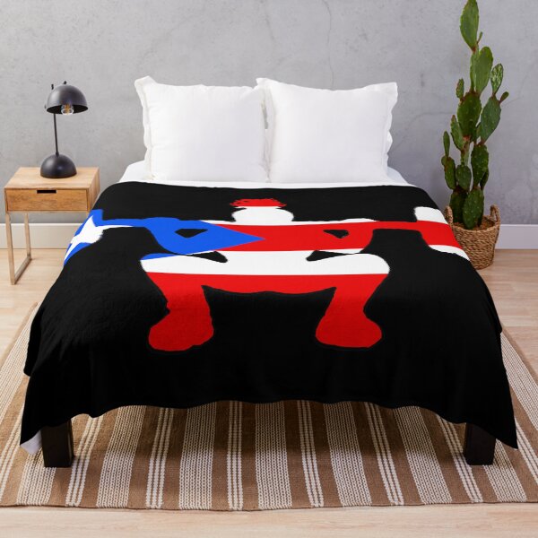 Item preview, Squat Woman Weightlifter Puerto Rico Flag designed and sold by VickyGood.