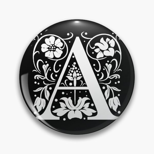 Item preview, Illuminated Initial A designed and sold by rogue-design.