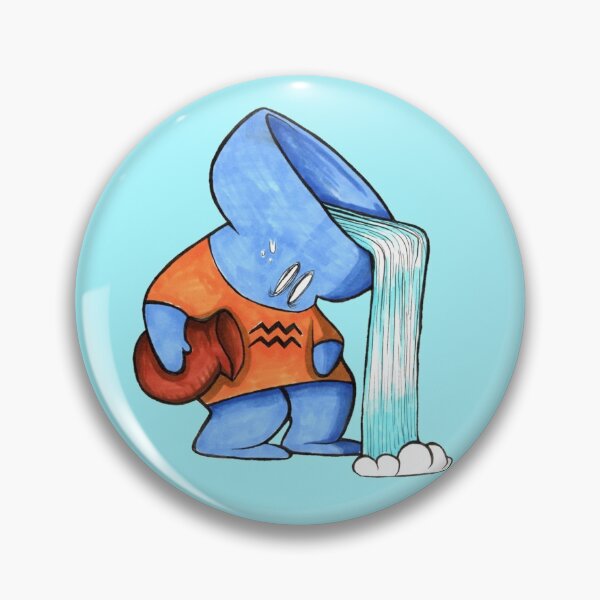 Item preview, Zodiac Mushroom Aquarius designed and sold by TrixelthePixel.