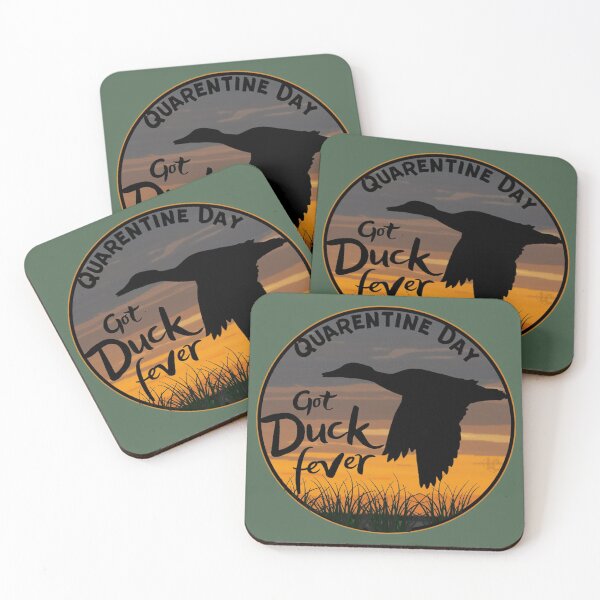 Item preview, Duck Fever, Retro Duck Hunting Design for Duck Hunters and Outdoorsmen designed and sold by LifeCrush.