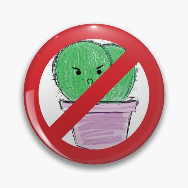 Item preview, No Asscactusery Permitted! designed and sold by Sparabel Productions.
