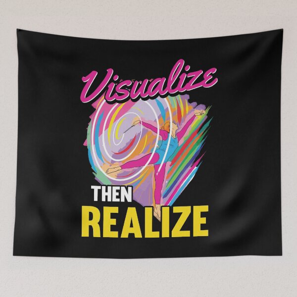 Item preview, Visualize than Realize Gymnastics Sport Acrobatic Gymnast  designed and sold by Rzelemenz.