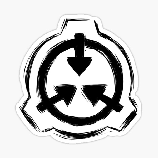  SCP Foundation Logo Embroidered Holographic Iron-On