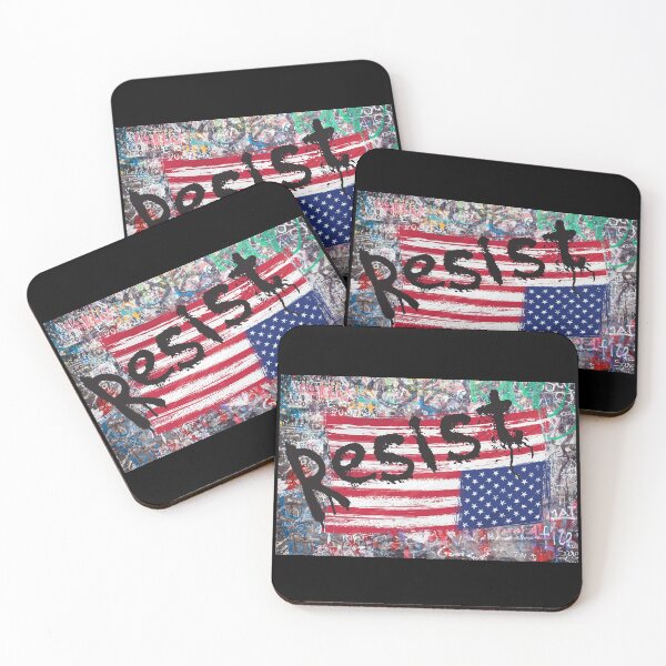 Item preview, Resist - Political Graffiti Anti Authority Protest Artwork  designed and sold by Vibbin4Life33.