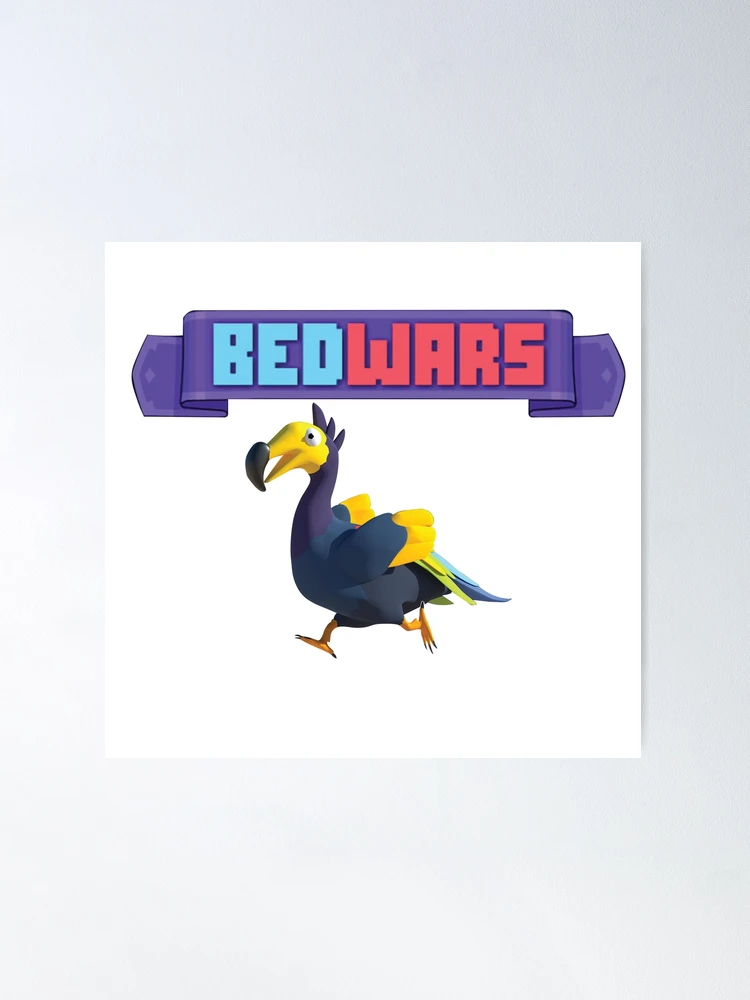 Bedwars Dodo Bird update Poster for Sale by UrbanFlip