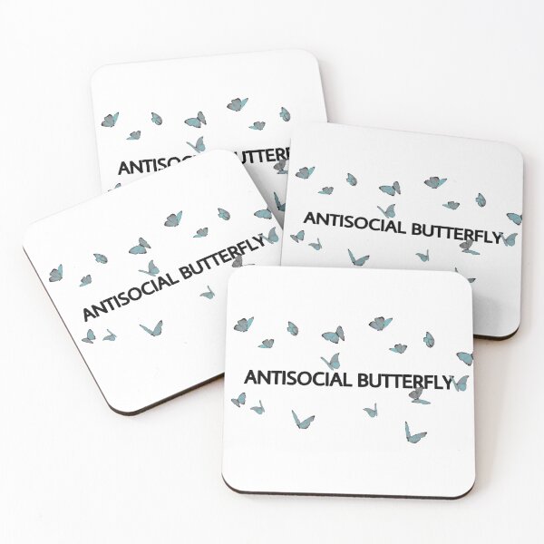 Item preview, ANTISOCIAL BUTTERFLY designed and sold by DASH BOARD.