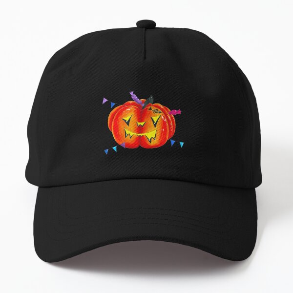 Pumpkin Jack Lantern Dad Hat
