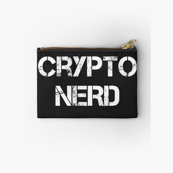 Item preview, Rrypto Nerd Cryptocurrency Design designed and sold by Funny-Tees4U.
