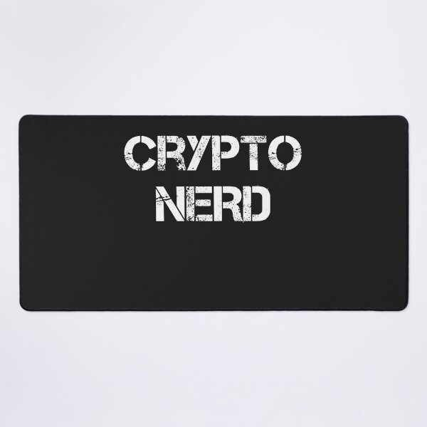 Item preview, Rrypto Nerd Cryptocurrency Design designed and sold by Funny-Tees4U.