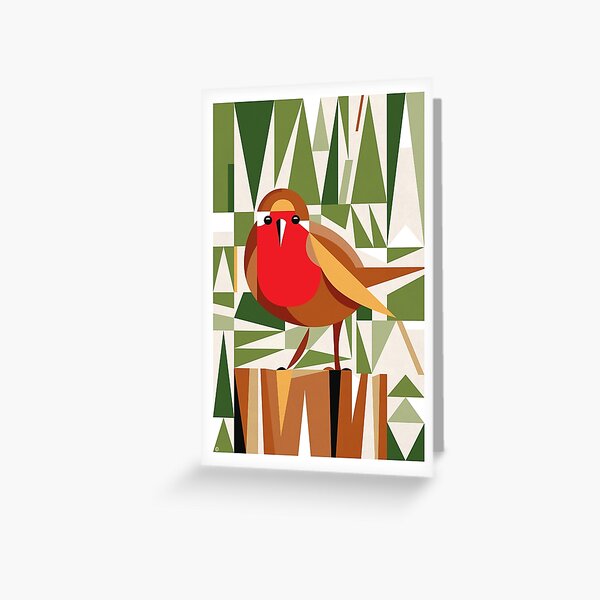 Roberta Robin Greeting Card